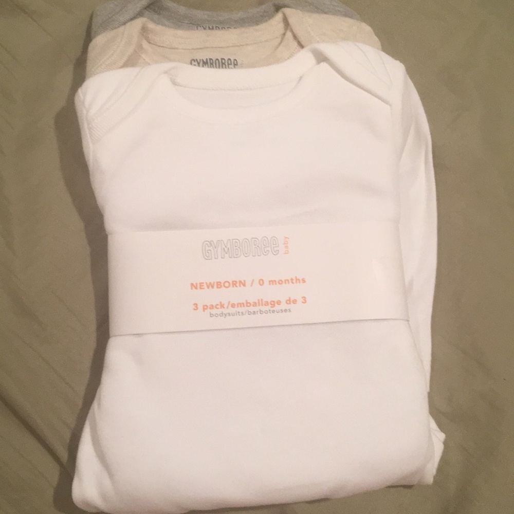 Gymboree (Baby) 3- Pack Onesies